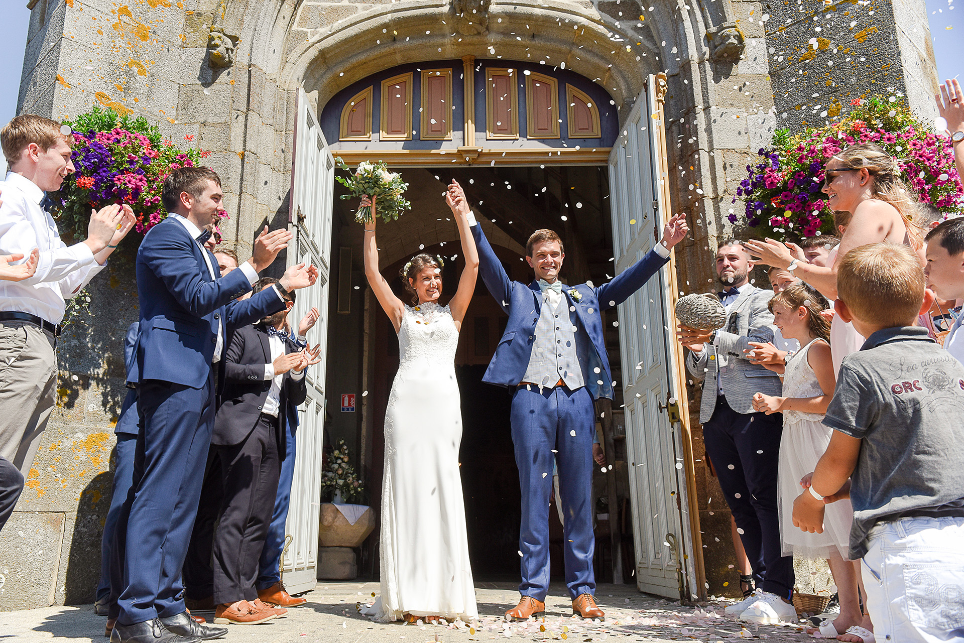 Mariage sur la plage en Bretagne